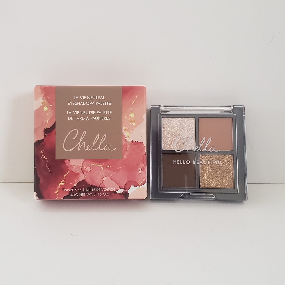 🐢2/$15 Chella La Vie Neutral Eyeshadow Palette - Picture 1 of 8